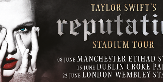 reputation Stadium Tour – New U.K. and Ireland dates