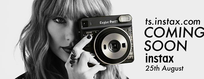 Taylor Unveils Special-Edition Instax Camera