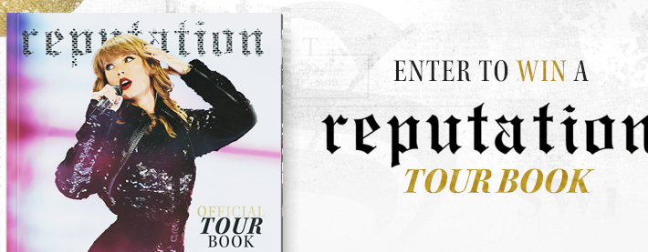 reputation Stadium Tour Book Giveaway