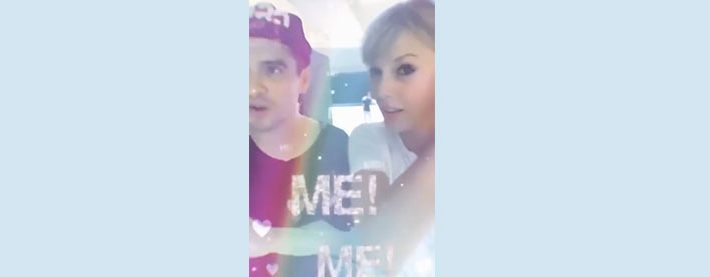 Taylor Goes Live on Instagram with Brendon Urie