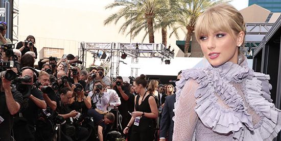 Taylor attends the 2019 Billboard Music Awards