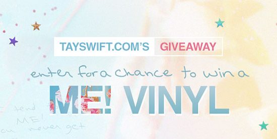 Enter to win a ME! vinyl