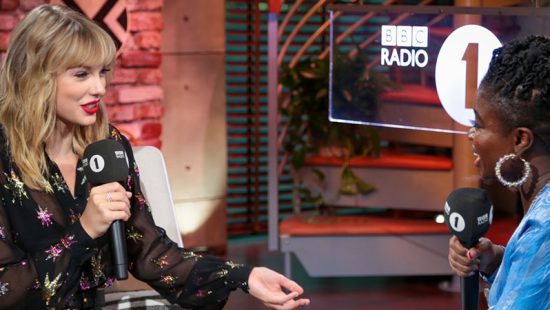 Taylor Performs on BBC’s Radio 1 Live Lounge