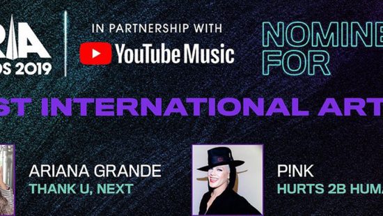 Taylor Nominated For The ARIA Awards