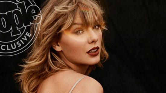 Taylor on the cover of People’s 2019 People of the Year Issue