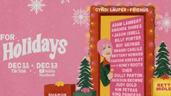 Taylor to Appear at Cyndi Lauper’s Home For The Holidays benefit concert