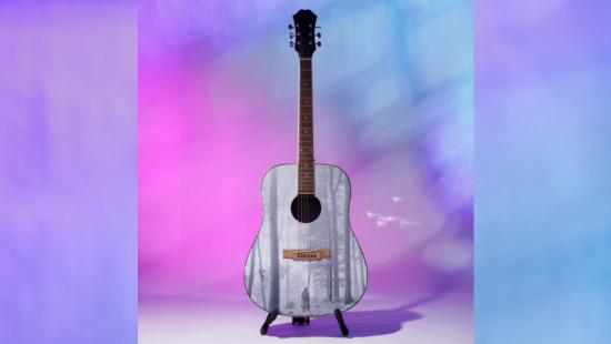 Bid to Win a Folklore Guitar Autographed By Taylor