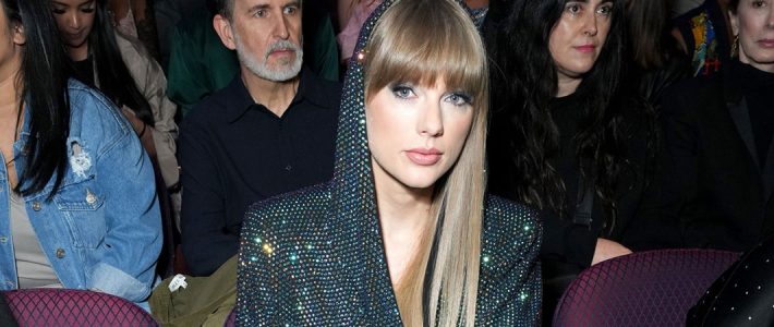 Taylor Attends The 2023 iHeartRadio Music Awards